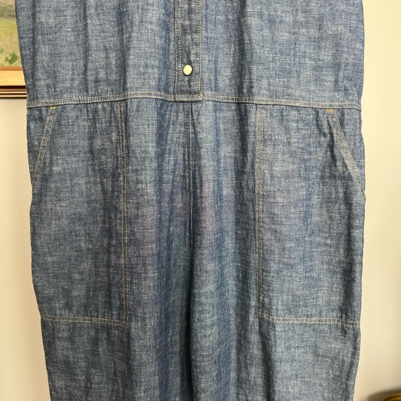Billy Reid Chambray Jumpsuit size S - Picture 6 of 16